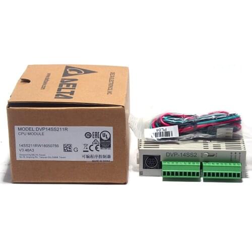 Original new Delta SS2 Series PLC DVP14SS211R / DVP14SS211T programmable controller