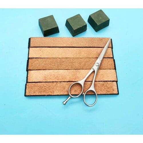 Polished mirror polishing combination large leather polishing knife polishing tool polishing wax blade sharpener whetstone