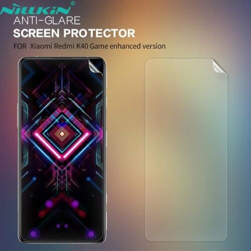 For Redmi K40 Game Enhanced Edition Nillkin Clear / Matte Soft Plastic Film Screen Protector for Xiaomi RedmiK40