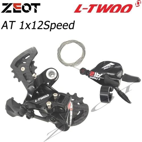 LTWOO AT 1x12 Speed 12V Shift Lever And Rear Derailleur Long Cage For MTB 42 46T 50T 52T 12 Speed Switch Compatible SHIMANO SRAM
