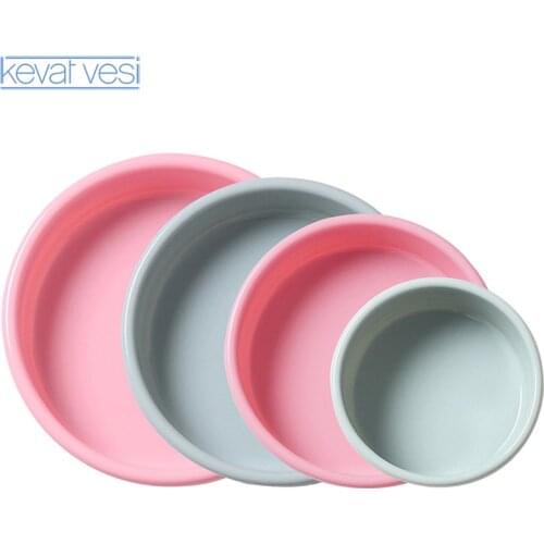 Silicone Layered Cake Mold Round Shape Bread Baking Tray Toast Bread Mold Cake Tray Mould Non-Stick Baking Tools