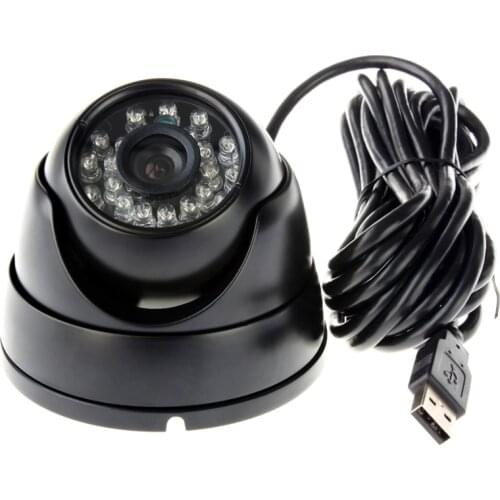 ELP 2 megapixel 1080P night vision day and night outdoor waterproof dome USB Camera with microphone