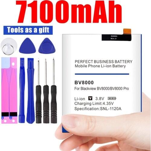 Xdou Batteries For Blackview BV8000 Pro Phones