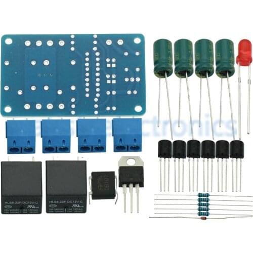 Speaker Protection Board Component Audio Amplifier DIY Boot Delay DC Protect DIY Kit for Arduino Stereo Amplifier Double Channel
