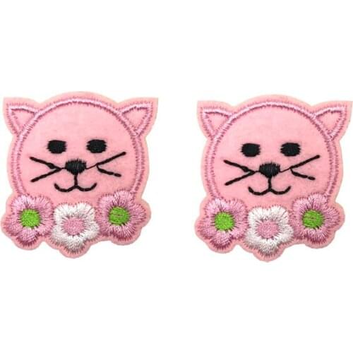 10 Pcs Embroidery bear Sew On Patch Badge Embroidered Fabric Applique DIY Sewing Accessories