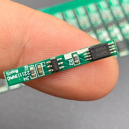 3.7V Lithium Battery Universal Protection Board 8205A Chip Charge and Discharge Protection