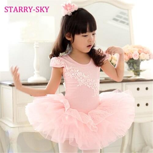 Girls Ballet Dress For Children Dance Clothing Kids Ballet Dresses For Girls Gymnastics Dance Tutu Leotard Girl Dancewear Kids