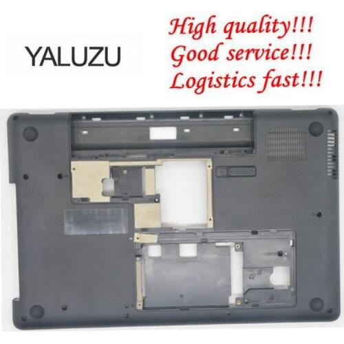 YALUZU new for HP Pavilion CQ62 G62 Laptop Lower Bottom Base Case Cover Black 617021-001 Assembly