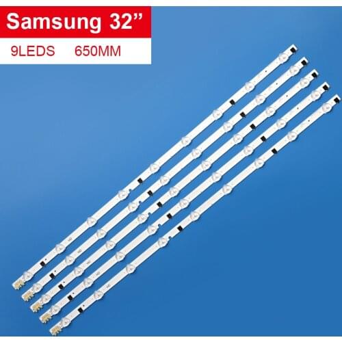 FOR samsung 2013SVS32H Ue32f5000 D2GE-320SCO-R3 UA32F4088AR UA32f4100AR backlight LUMENS D2GE-320SC0-R3 650MM 9LED 32 inch