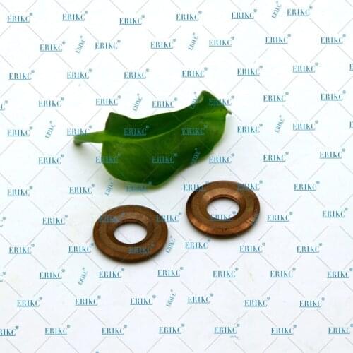 ERIKC Auto Injector Spare Parts Nozzle Copper Washer E1022016 Diesel Injection Adjusting Gasket Shims 5pcs for DENS0 095000-6250