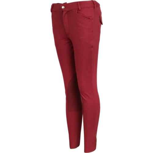 Cotton Horse Riding Equestrian Breeches Pants Full Leg Stretchy Equine Pants Equine Clothing Women