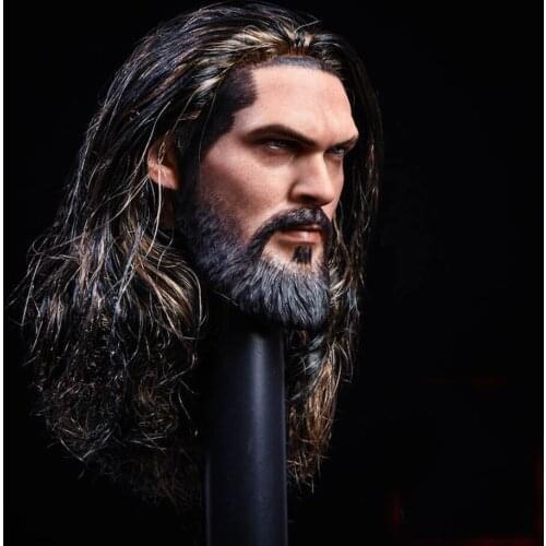 1/6 Prince of The Sea Head Sculpt Head Carved Model Toys Female Head Sculpt Fit For 12" Figure Body in stock items