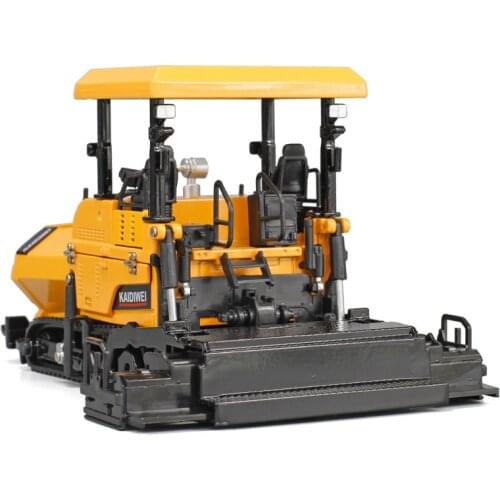 1/40 scale alloy die-casting sound and light version pavers engineering vehicle childrens toy model memorial indoor display