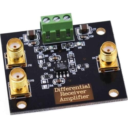 AD8130 differential receiver amplifier module differential transfer single end high common mode rejection ratio low noise and lo