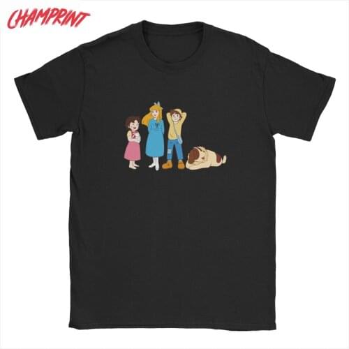 Heidi And Friends Heidi A Girl Of The Alps Mens T Shirts Leisure Tee Shirt Short Sleeve T-Shirt 100% Cotton Gift Idea Tops