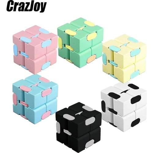 Funny Relieve Stress Magic Hand Antistress Infinity Cube Anti Stress Toy Square Puzzle Toys Game Maze Child Adult Toys