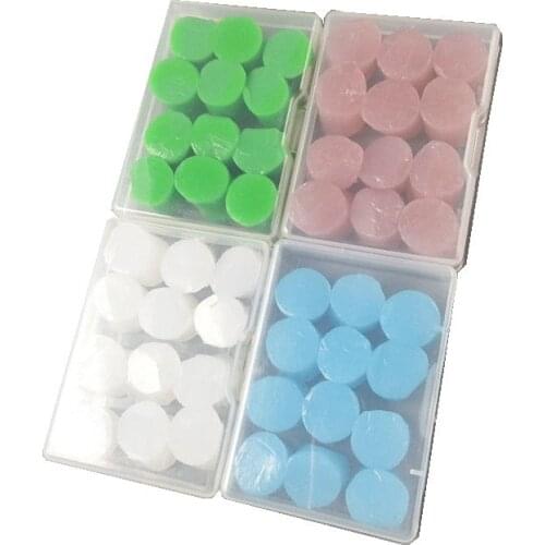 Hot 12pcs earplugs protection silicone soft waterproof anti-noise swimming shower water sports man woman safety labor quality