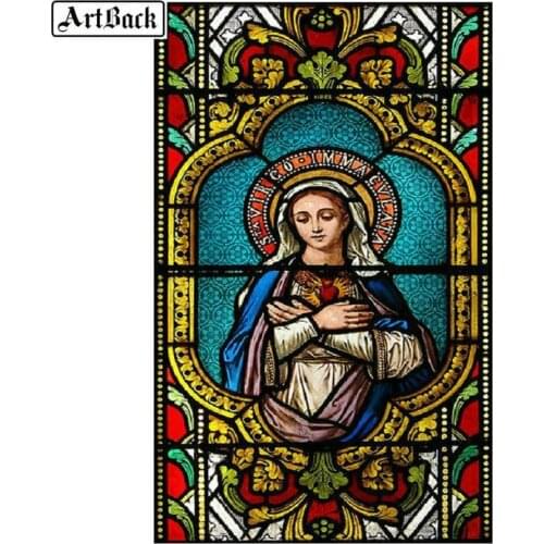 5d diy diamond painting Madonna pattern 3d full square / round drill religious diamond embroidery home decoration