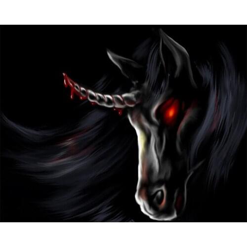 LUOVIZEM DIY 5D Diamond Painting Personality Unicorn Animal Mosaic Embroidery Cross Stitch Full Square/Round Drill Home Decor