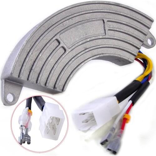 AVR 4-5KW Output 220V DC Automatic Voltage Regulator Petrol Gasoline Diesel Generator Excitation Shockproof Generator Acc