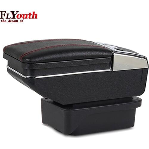 For Toyota Verso 2010-2016 Car Armrest Box Central Store Content Box Cup Holder Ashtray Interior Car-Styling Auto Accessories