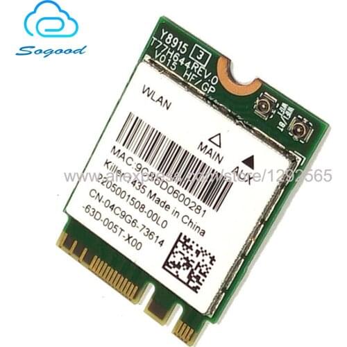 Wireless Card for Atheros QCNFA344A killer 1435 802.11ac 867Mbps NGFF dual band 2.4g&5g network card better than Intel 7260AC