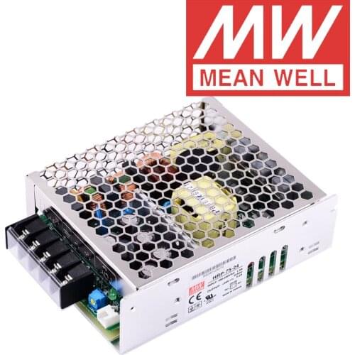 Mean Well HRP-75 series 12V 24V 36V 48V meanwell single output with PFC Function Switching Power Supply