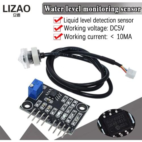 Level sensor Level detection sensor Water level monitoring Sensor module For level detection and alarm detection in containers