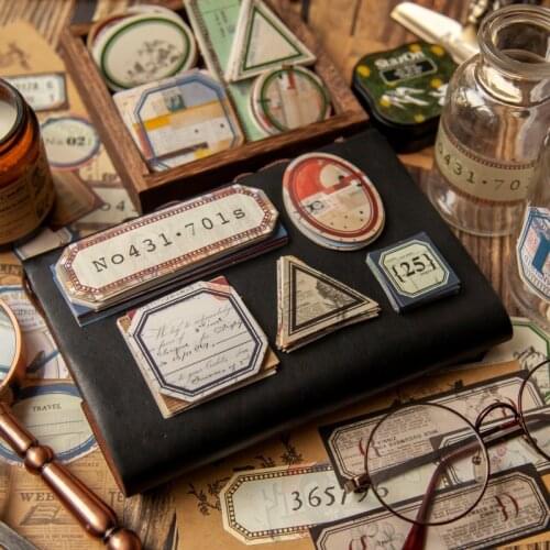 40pcs/pack Kawaii Stationery Stickers Grocery Box Shop Diary Planner Decorative Mobile Sticker Scrapbooking DIY Craft Sticker