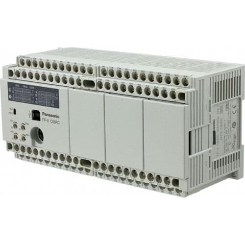 New Original AFPX-C60RD PLC AC100-240V 32 DC Input Points 28 Relay Output Points FP-X Control Unit