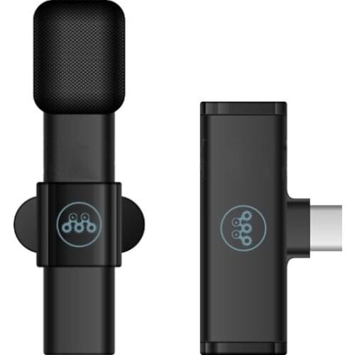 Lavalier Wireless Microphone Mobile Phone Live Video Shooting Small Microphone, Specification: Type C Interface