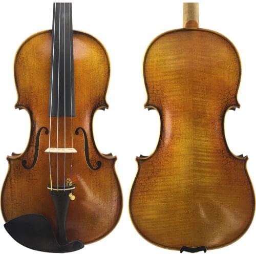 Master Antique Violin Cracked Violin Stradivari 1716 Violin Antique Oily Lacquer Violin