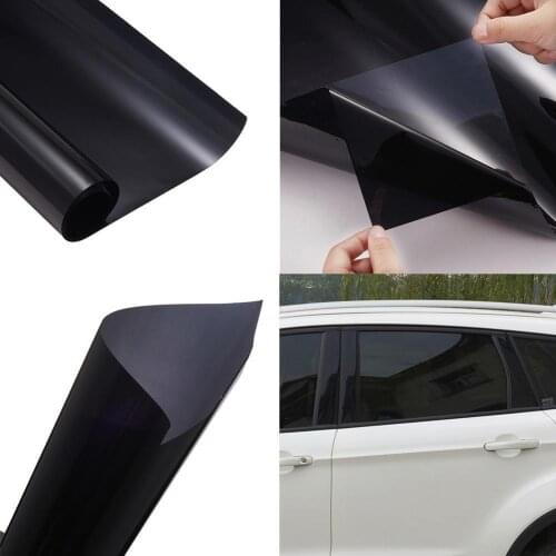 Black Car Window Tint Film Glass Auto Sticker House Commercial Solar Protection тонировка для авто Window Foils Solar Protection