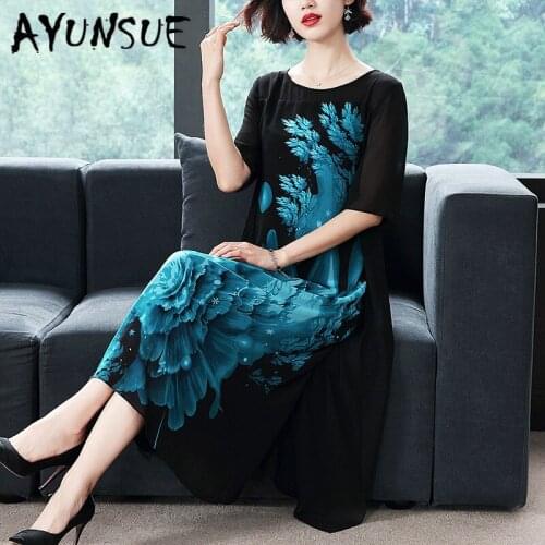 Vintage Chiffon Maxi Dress Women Clothes 2020 Summer Elegant Party Dress Women Dresses Plus Size Vestido HAL196030 YY2510