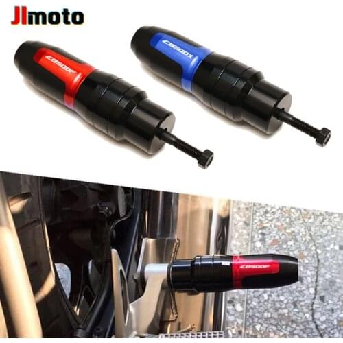 High Quality Motorcycle CNC Accessoires Falling Protection Exhaust Sliders Crash Pad Protector For Honda CB500X CB500F CB 500X