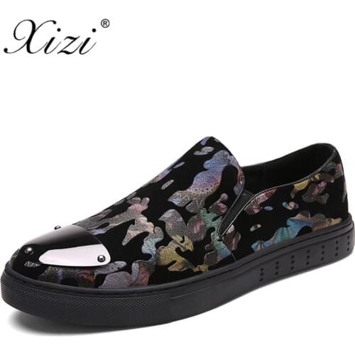 XIZI 2018 Superstar Men fashion Loafers shoes Male casual shoes breathable Slip-On loafers casual boat Shoes mens Sneakers shoes