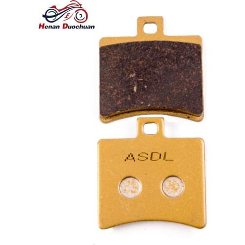 Motorcycle Rear Brake Pads For MALAGUTI Phantom Max250 2004-2008 R For SCARABEO 125 ie 200 ie For BENELLI Velvet 125/150 X150 #5