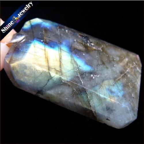 Women & Men Fashion Jewelry Pendants Necklaces With Chain Wholesale Labradorite Moonstone Quartz Stone Colares Femininos DS365