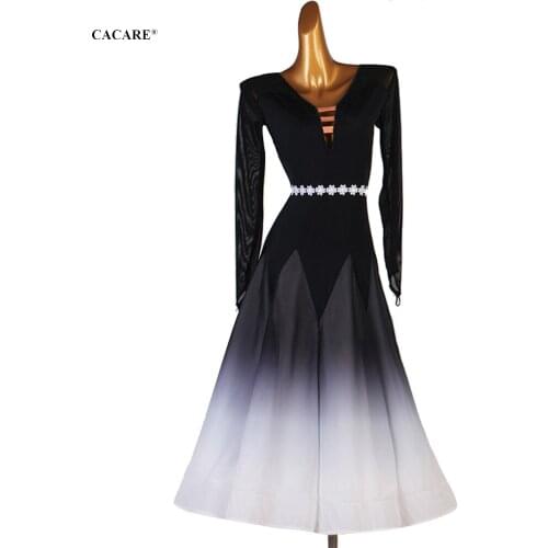 NEW Elegant Ballroom Dress Dance Competition Dresses Standard Tango Waltz Modern Costume Women Flamenco Customize D1013