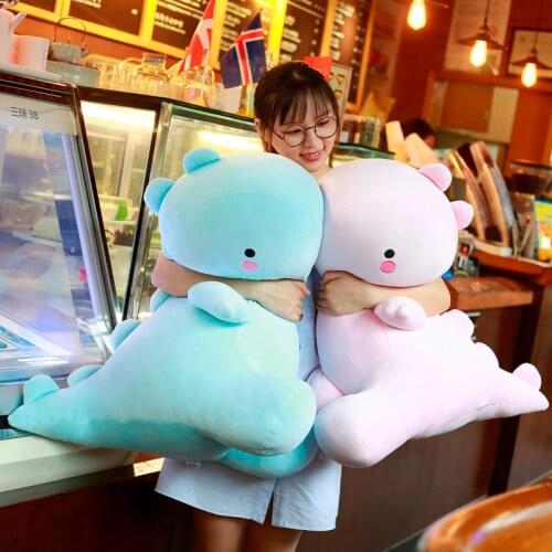 1pc 30/40/50CM Kawaii Dinosaur Plush Dolls Kids Cute Fat Dinosaur Stuffed Toys Christmas Gifts For Children Wedding Gifts