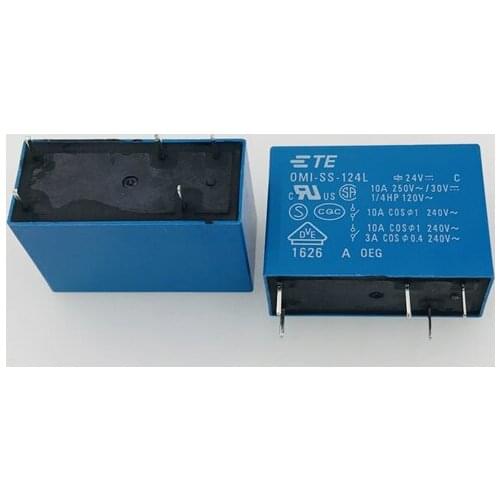 10PCS/lot Relay OMI-SH-112LM 4PIN 10A OMI-SH-112L OMI-SS-124L 5A 10A