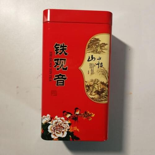 125g tea packaging box tieguanyin oolong tea caddy