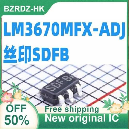2-10PCS/lot LM3670MFX-ADJ SOT23-5 SDFB New original IC