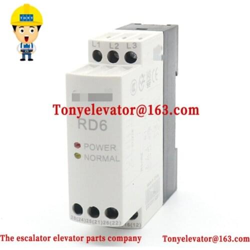 High low voltage production relay 3 phase voltage monitoring protective relay RD6