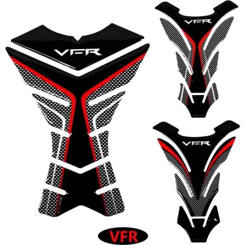3D Motorcycle Tank Pad Protector Decal Stickers Case for Honda VFR 800 800F 800X 1200 1200F 1200X 400 Tank