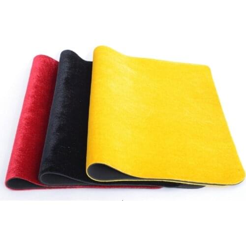 4 colors mat table pad fleece lined goods flannel magic tool poker coin playmat board game playmats magician tool black blue red