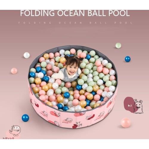 Kids Swimming Pool Folding Ocean Ball Pool Drypool Baby Toy Oxford Cloth Plastic Outdoor Home Toys Pool Children Birthday Party