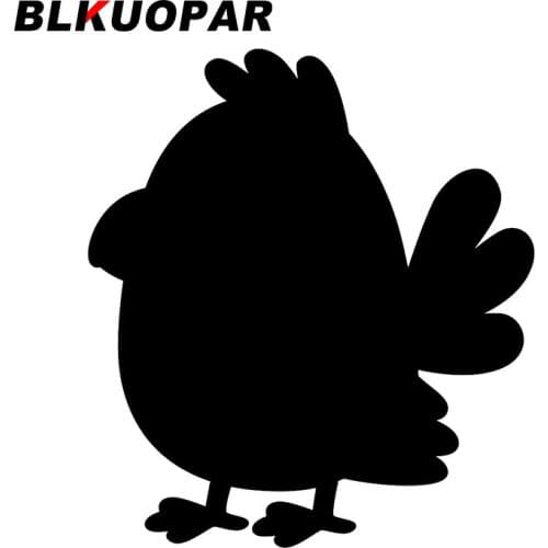 BLKUOPAR for Chicken Graphics Car Stickers Sunscreen Personality Decals JDM Accessories Refrigerator Vinyl Material Decor