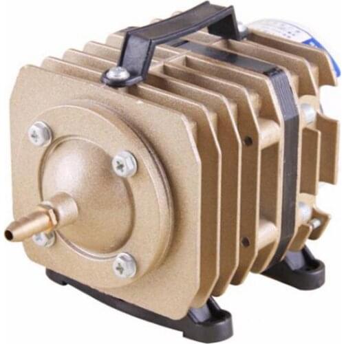 20/35/45W Aquarium Electromagnetic Air Pump Fish Tank Pond Air Compressor Aquarium Oxygen Pump With 6 Way Air Splitter Valve