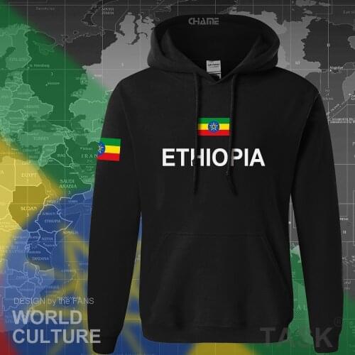 Ethiopia Ethiopian hoodies men sweatshirt sweat new hip hop streetwear clothing tops sporting tracksuit nation 2017 country ETH